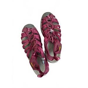 Keen Waterproof Sandals Burgundy Women's Size 8